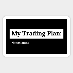 My Trading Plan Sticker